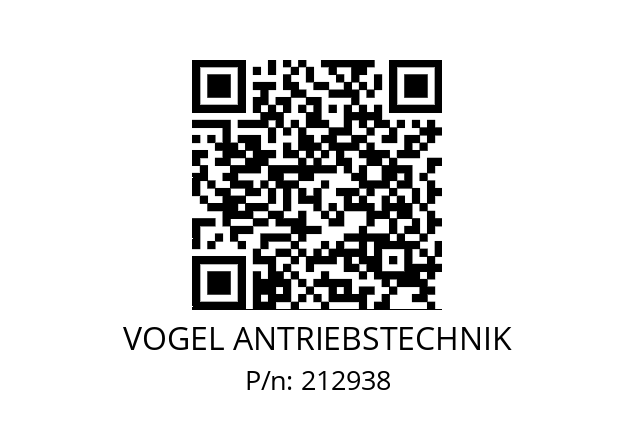   VOGEL ANTRIEBSTECHNIK 212938