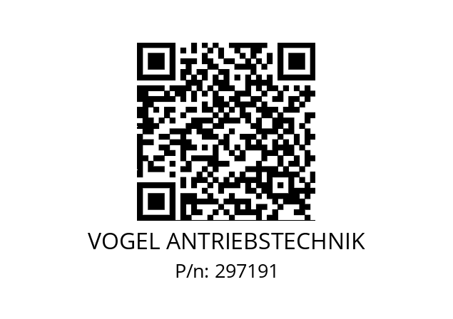   VOGEL ANTRIEBSTECHNIK 297191