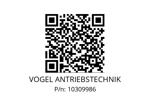   VOGEL ANTRIEBSTECHNIK 10309986