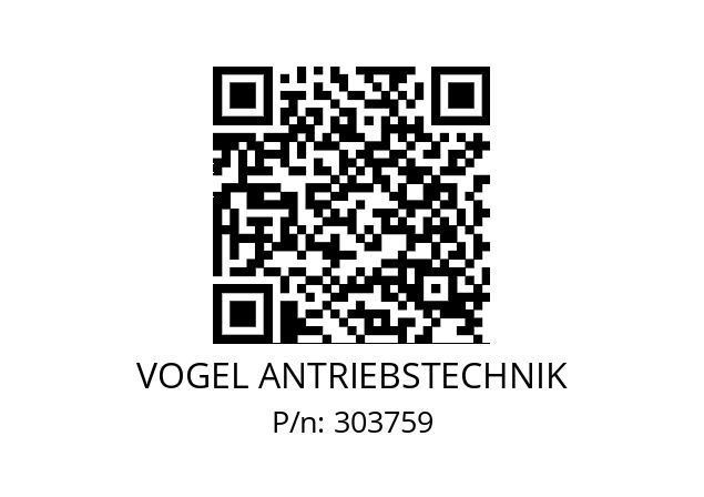   VOGEL ANTRIEBSTECHNIK 303759