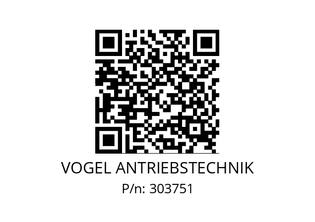   VOGEL ANTRIEBSTECHNIK 303751