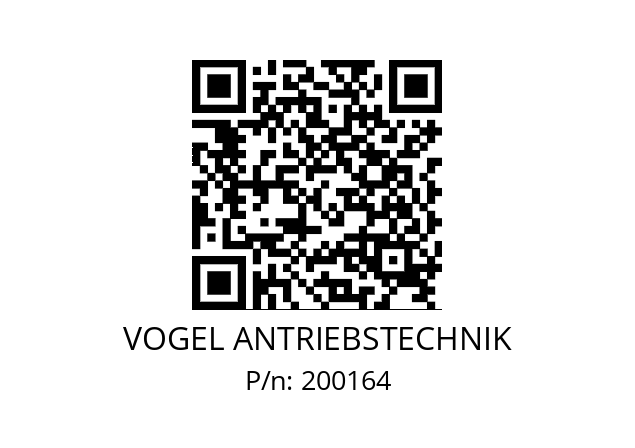   VOGEL ANTRIEBSTECHNIK 200164