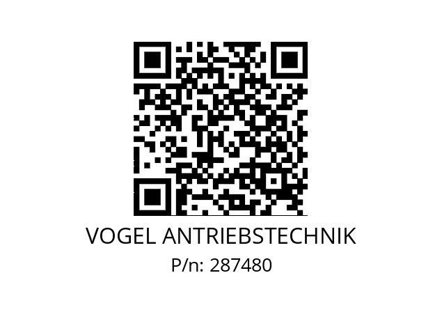   VOGEL ANTRIEBSTECHNIK 287480