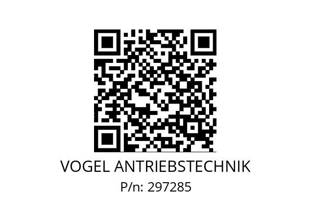   VOGEL ANTRIEBSTECHNIK 297285