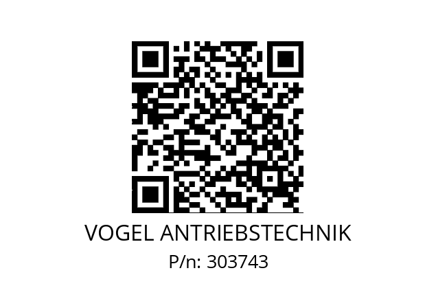   VOGEL ANTRIEBSTECHNIK 303743