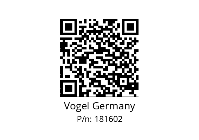   Vogel Germany 181602