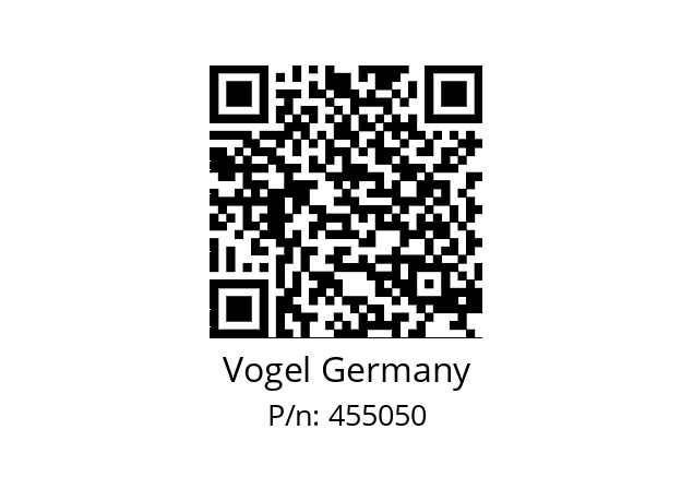   Vogel Germany 455050