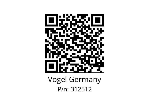   Vogel Germany 312512