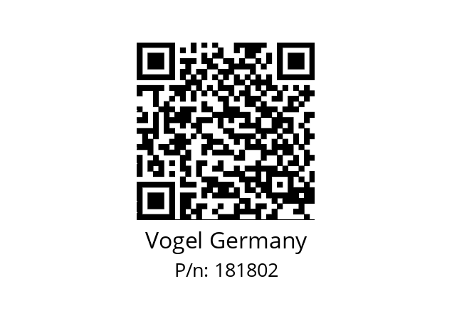   Vogel Germany 181802