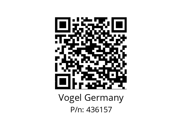   Vogel Germany 436157