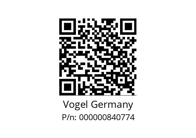   Vogel Germany 000000840774