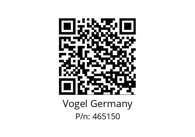   Vogel Germany 465150