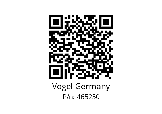   Vogel Germany 465250