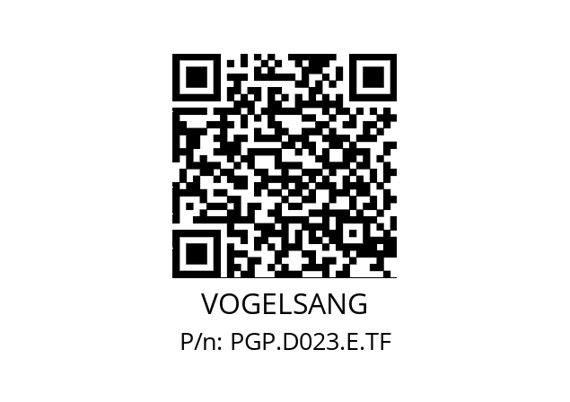   VOGELSANG PGP.D023.E.TF