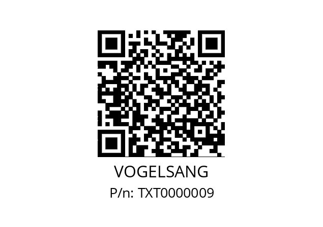   VOGELSANG TXT0000009