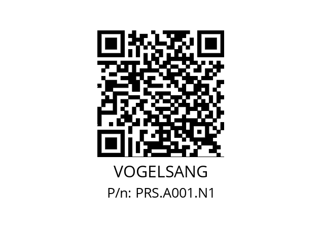   VOGELSANG PRS.A001.N1