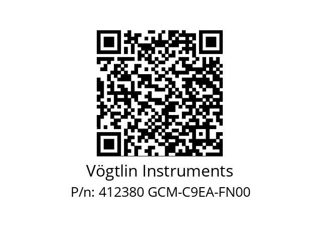   Vögtlin Instruments 412380 GCM-C9EA-FN00