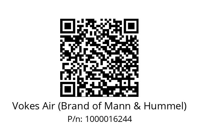   Vokes Air (Brand of Mann & Hummel) 1000016244