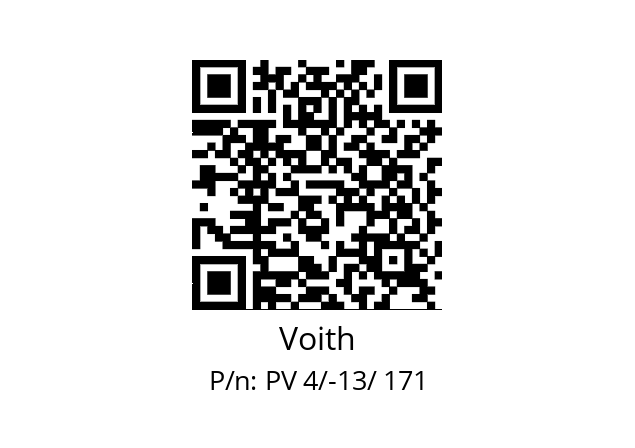  PV 4/-13/ 171 Voith PV 4/-13/ 171