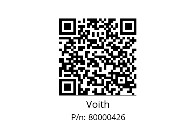   Voith 80000426