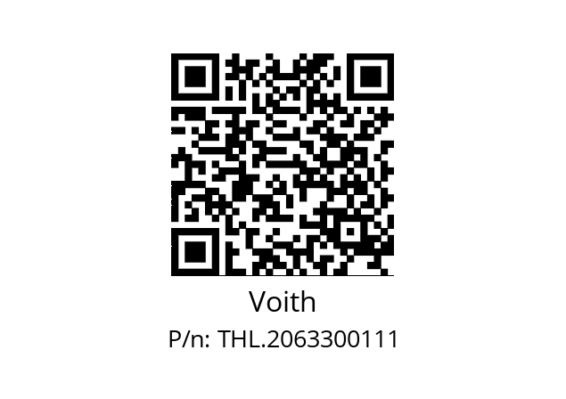   Voith THL.2063300111