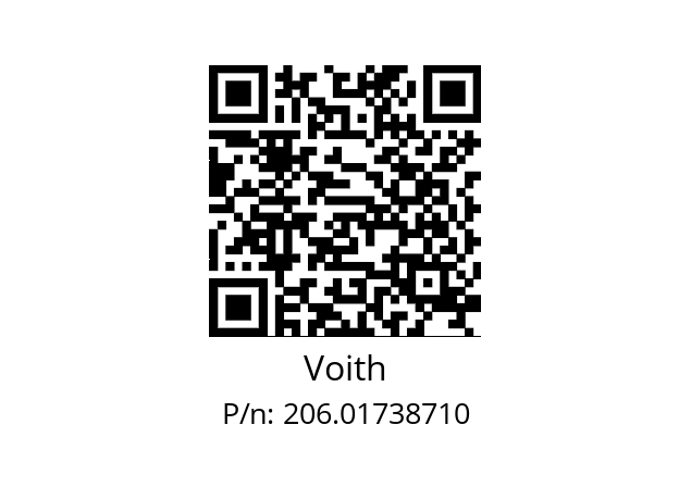   Voith 206.01738710