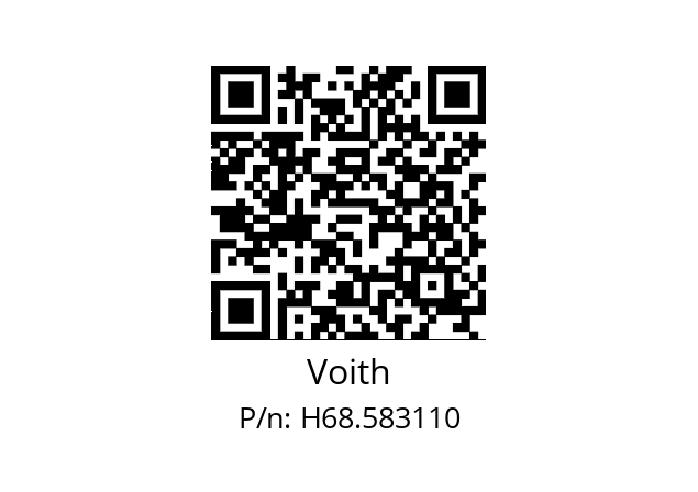   Voith H68.583110