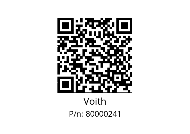   Voith 80000241