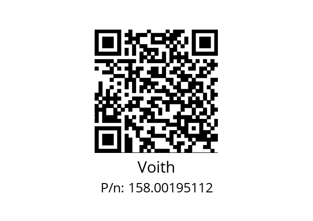   Voith 158.00195112