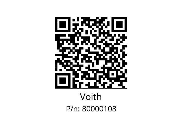   Voith 80000108