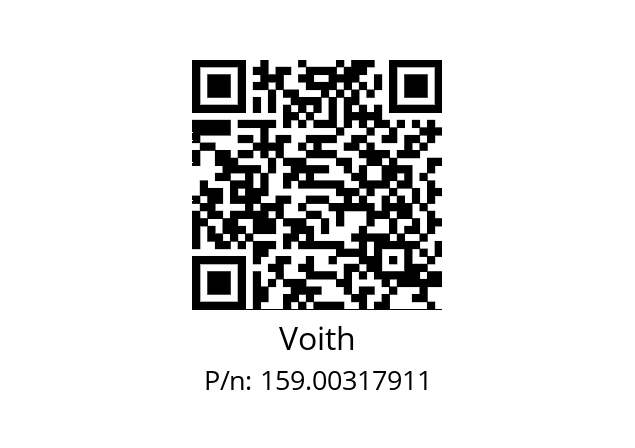   Voith 159.00317911