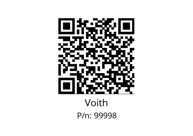   Voith 99998