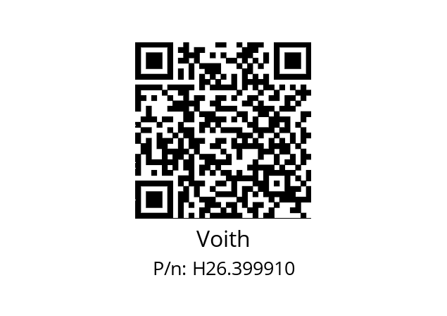   Voith H26.399910