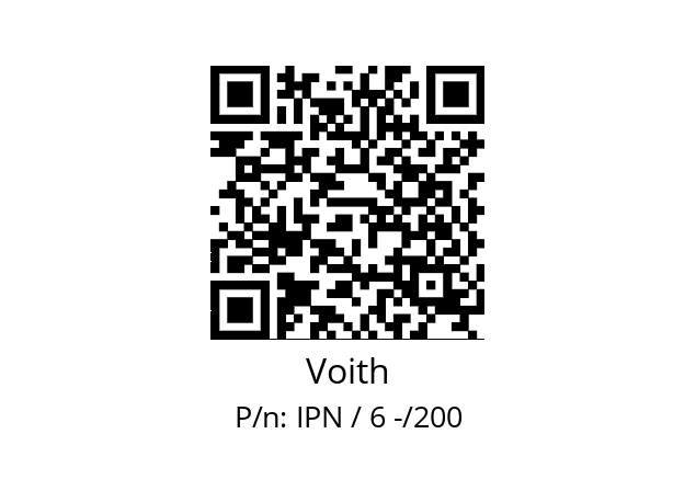   Voith IPN / 6 -/200