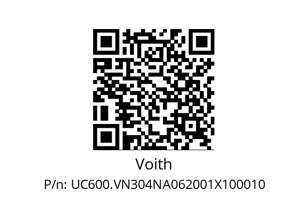   Voith UC600.VN304NA062001X100010