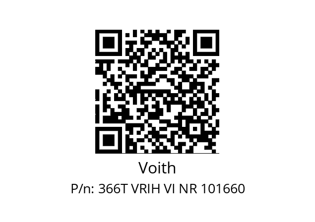   Voith 366T VRIH VI NR 101660