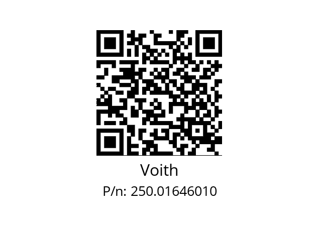   Voith 250.01646010