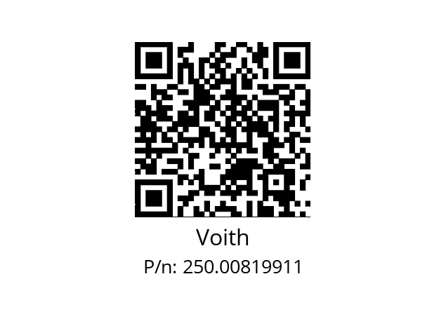   Voith 250.00819911