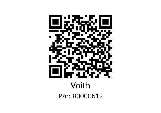   Voith 80000612