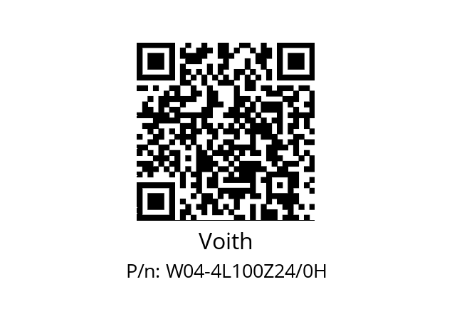   Voith W04-4L100Z24/0H