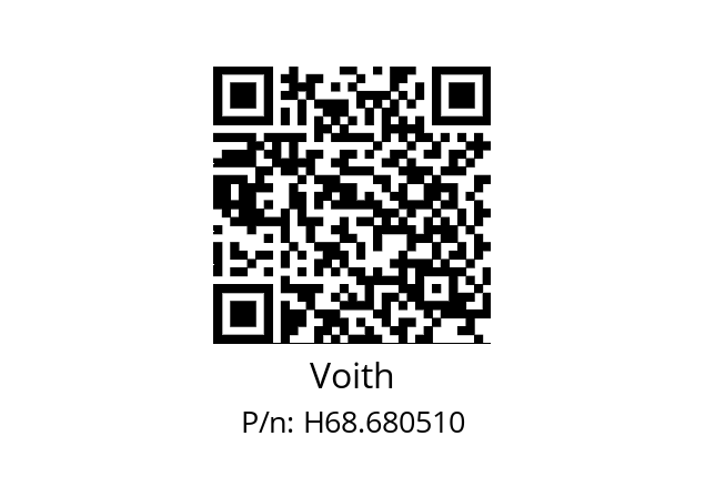   Voith H68.680510