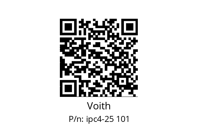   Voith ipc4-25 101