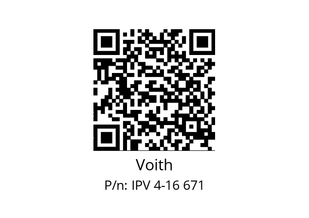   Voith IPV 4-16 671