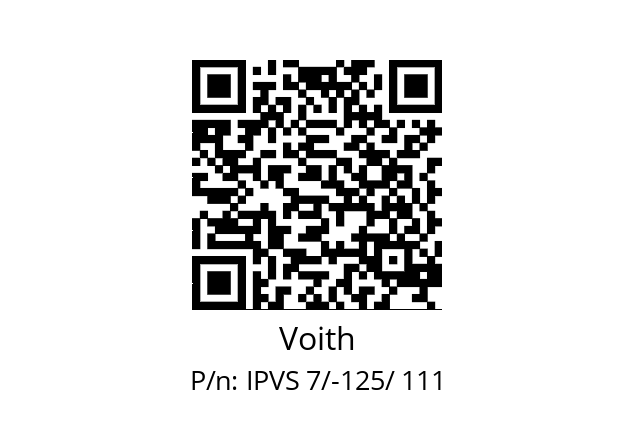   Voith IPVS 7/-125/ 111