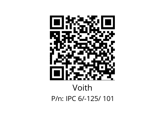   Voith IPC 6/-125/ 101