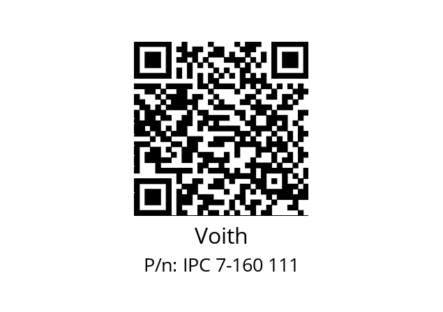   Voith IPC 7-160 111