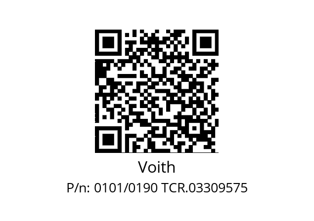   Voith 0101/0190 TCR.03309575