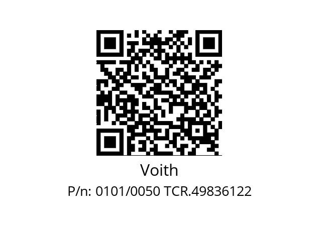   Voith 0101/0050 TCR.49836122