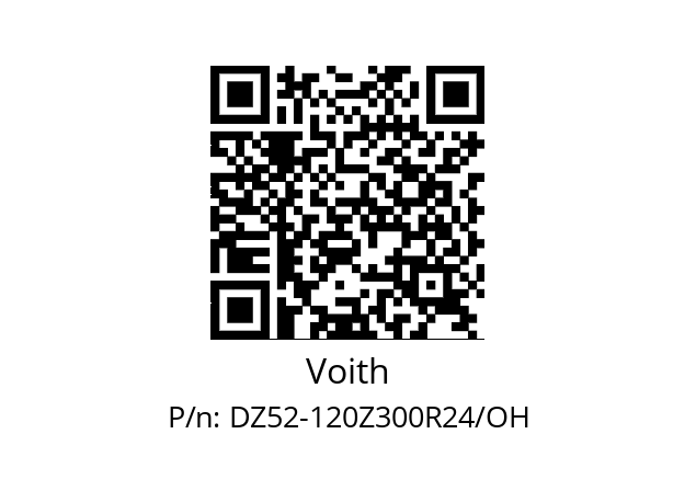   Voith DZ52-120Z300R24/OH