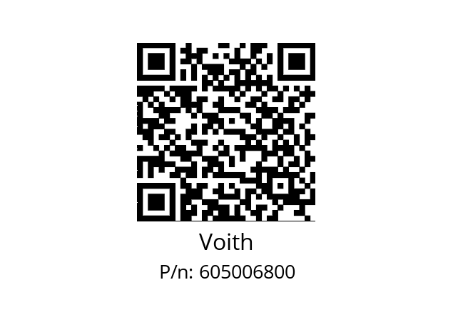   Voith 605006800